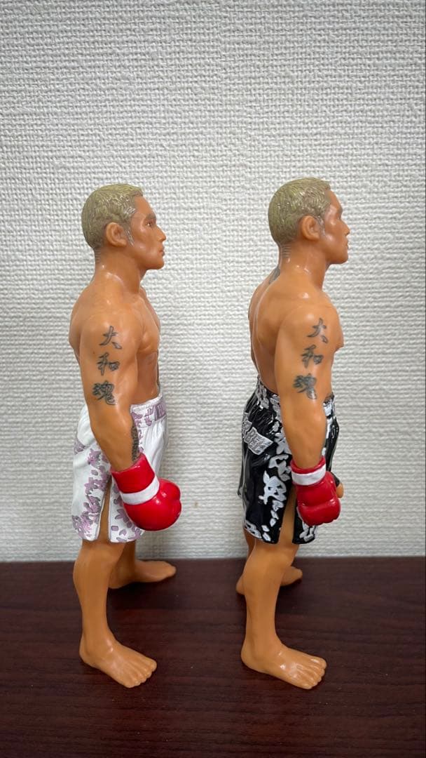 山本KID徳郁フィギュアタトゥー付き ２体セット 約13㎝