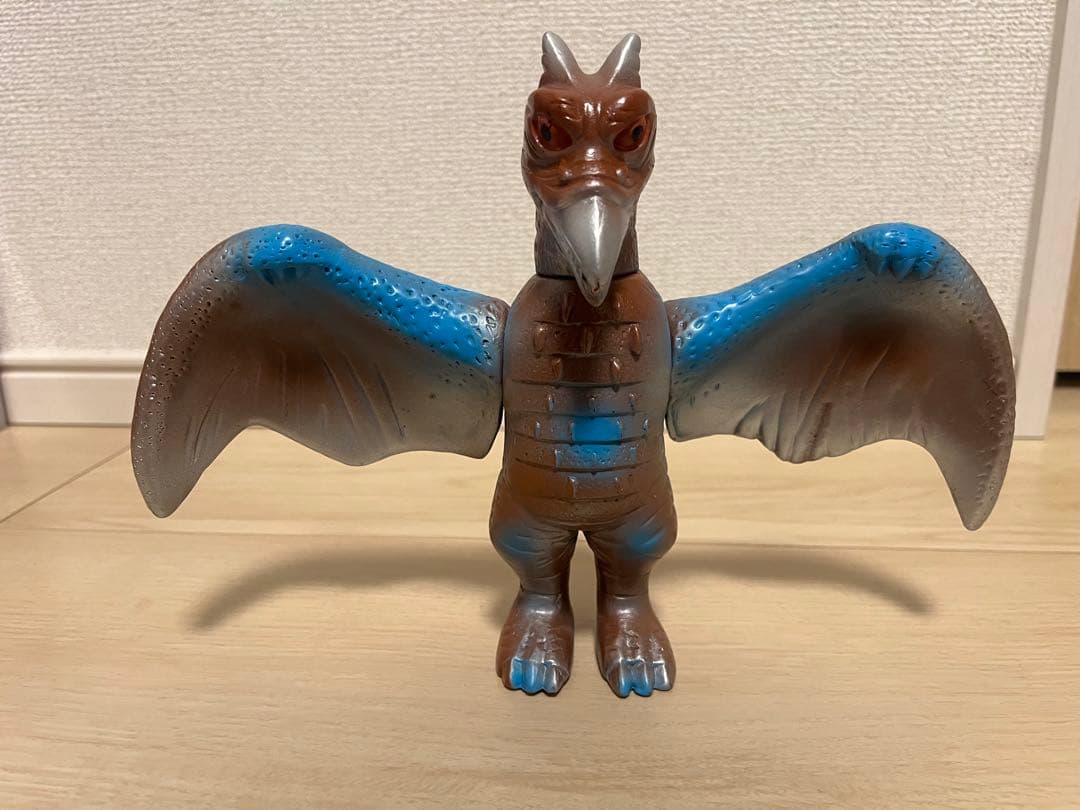 マルサン電撃怪獣大作戦 ラドン ソフビ 怪獣 ブルマァク