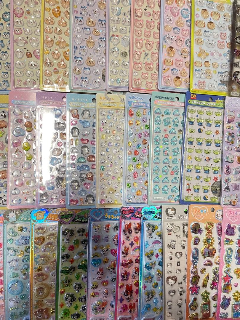 【正規品】ボンボンドロップシール　ちいかわ　イオン　サンリオ　まとめ売り　３３点