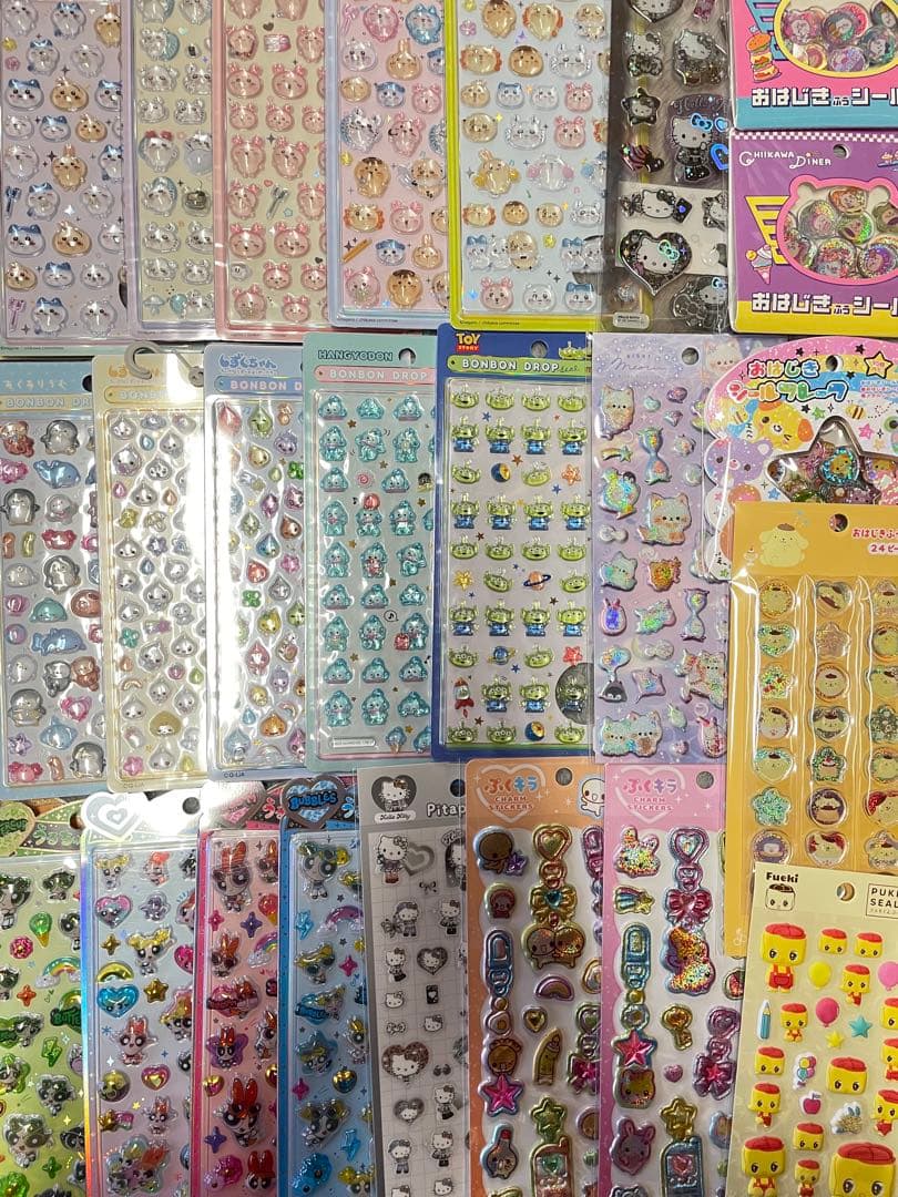 【正規品】ボンボンドロップシール　ちいかわ　イオン　サンリオ　まとめ売り　３３点