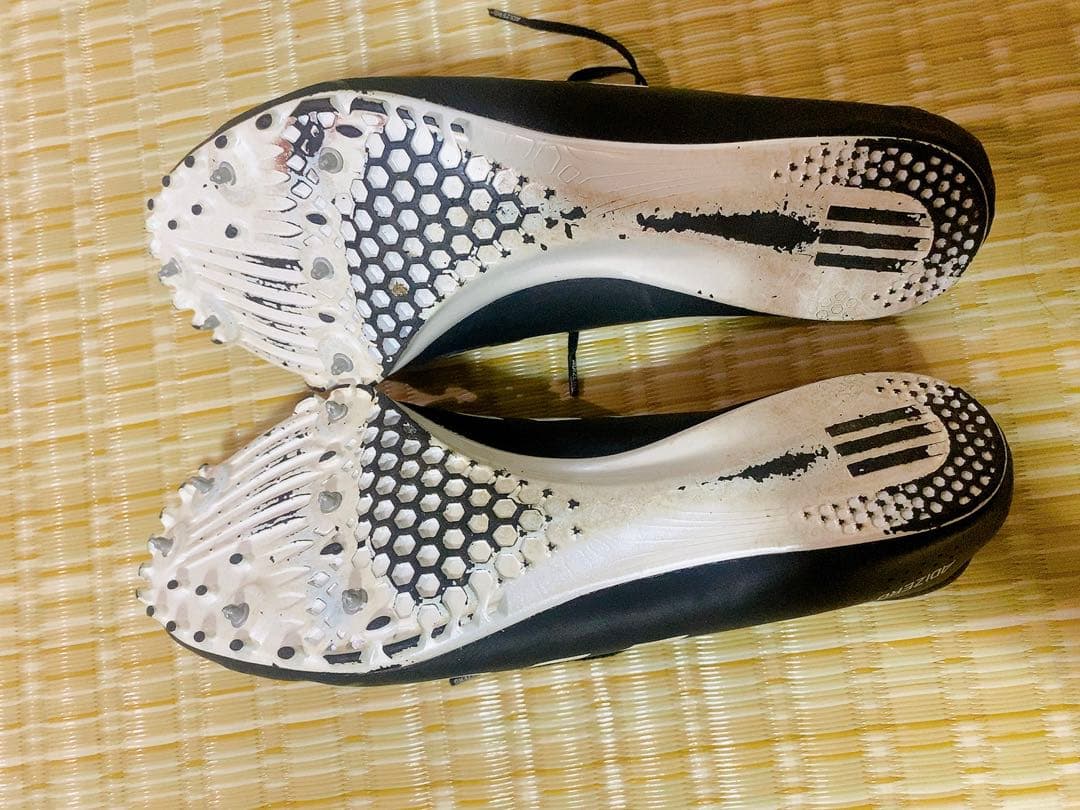 陸上 スパイク ADIZERO アディゼロ 26.5cm アディダス ブラック