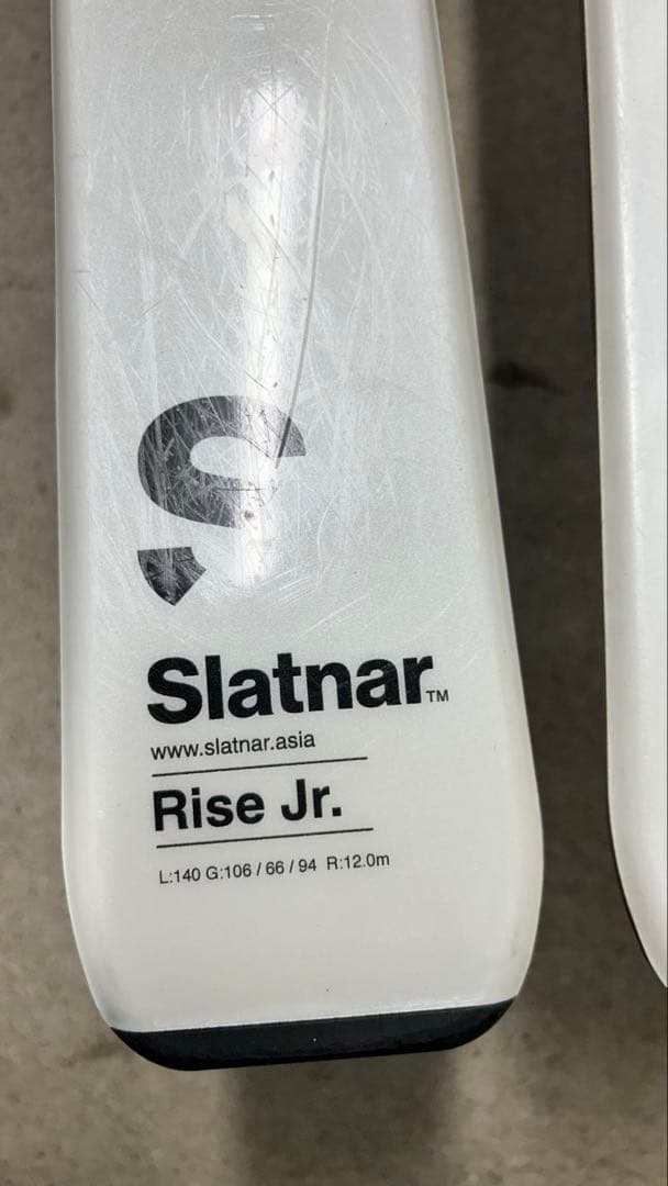 Slatnar スキー板 ビンディング付き　140 ジュニア　キッズ