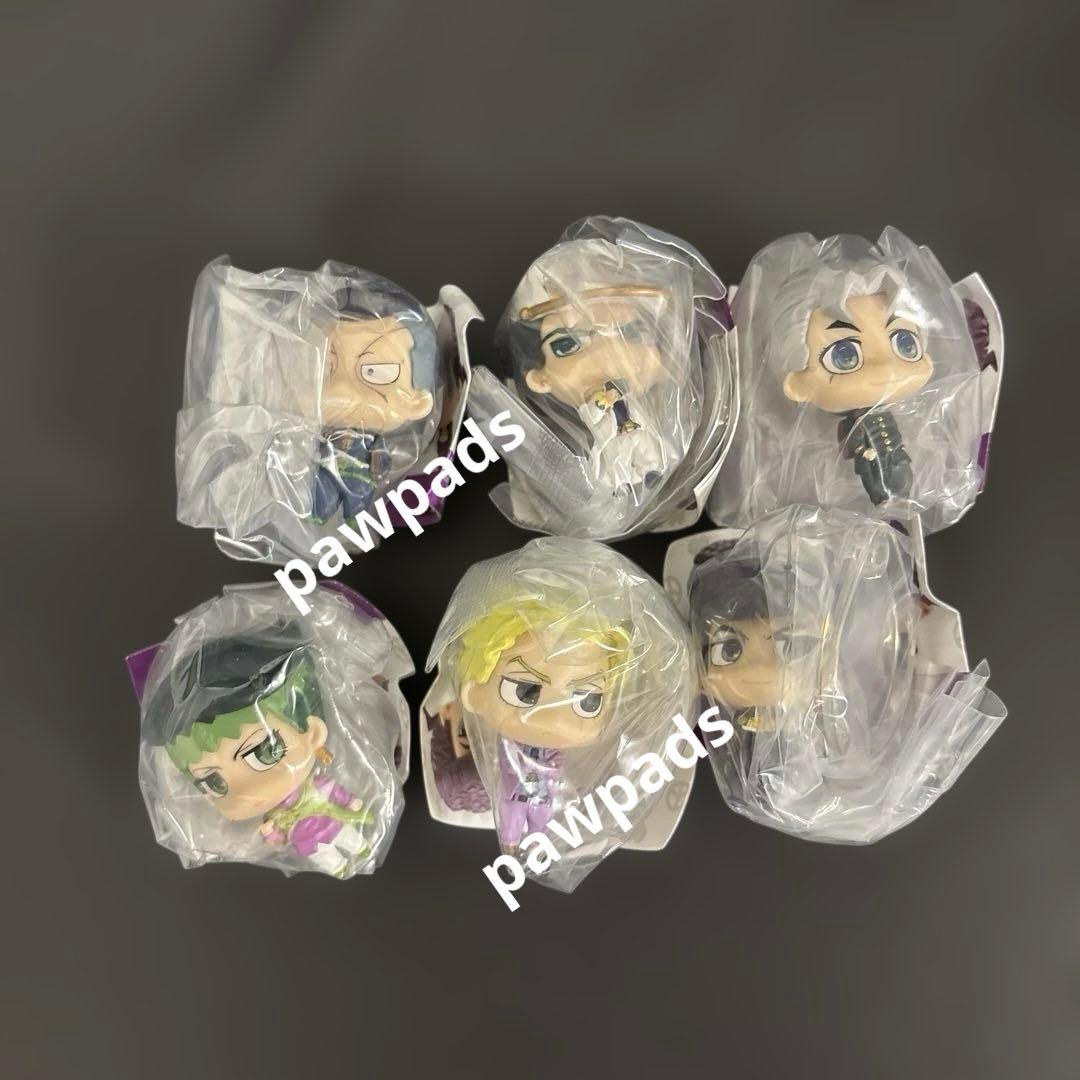 ジョジョ　ダイヤモンドは砕けない　カプセルフィギュアコレクション02　全6種