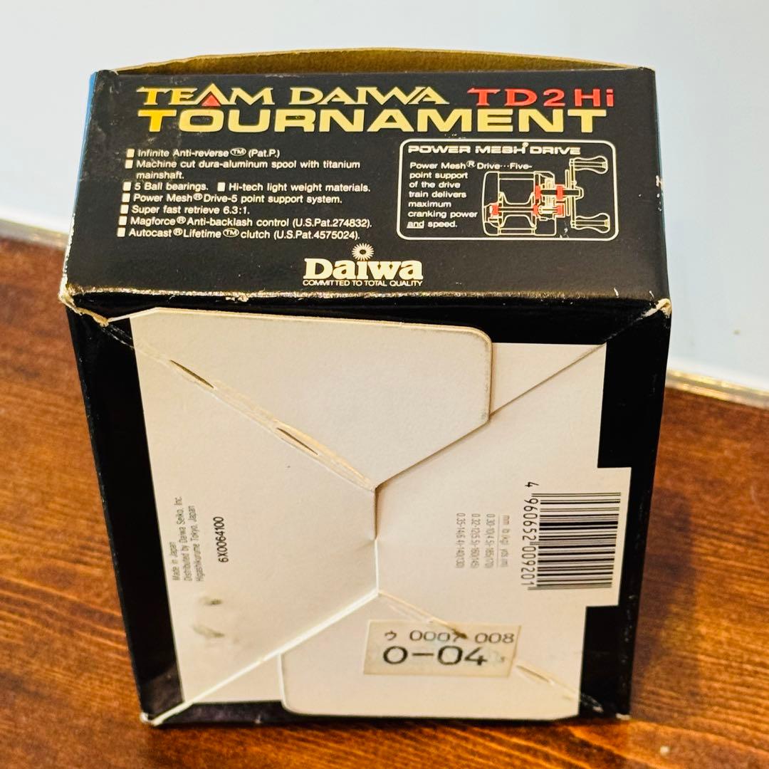 【極美品】ダイワ トーナメント TD2-Hi 箱・説明書付 動作良好 希少