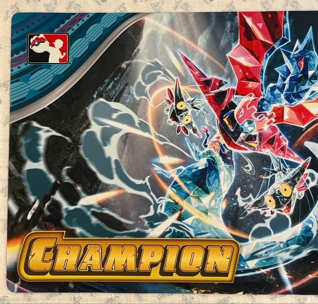 希少 ドラパルト チャンピオンシップ プレイマット ポケモンカード 公式品
