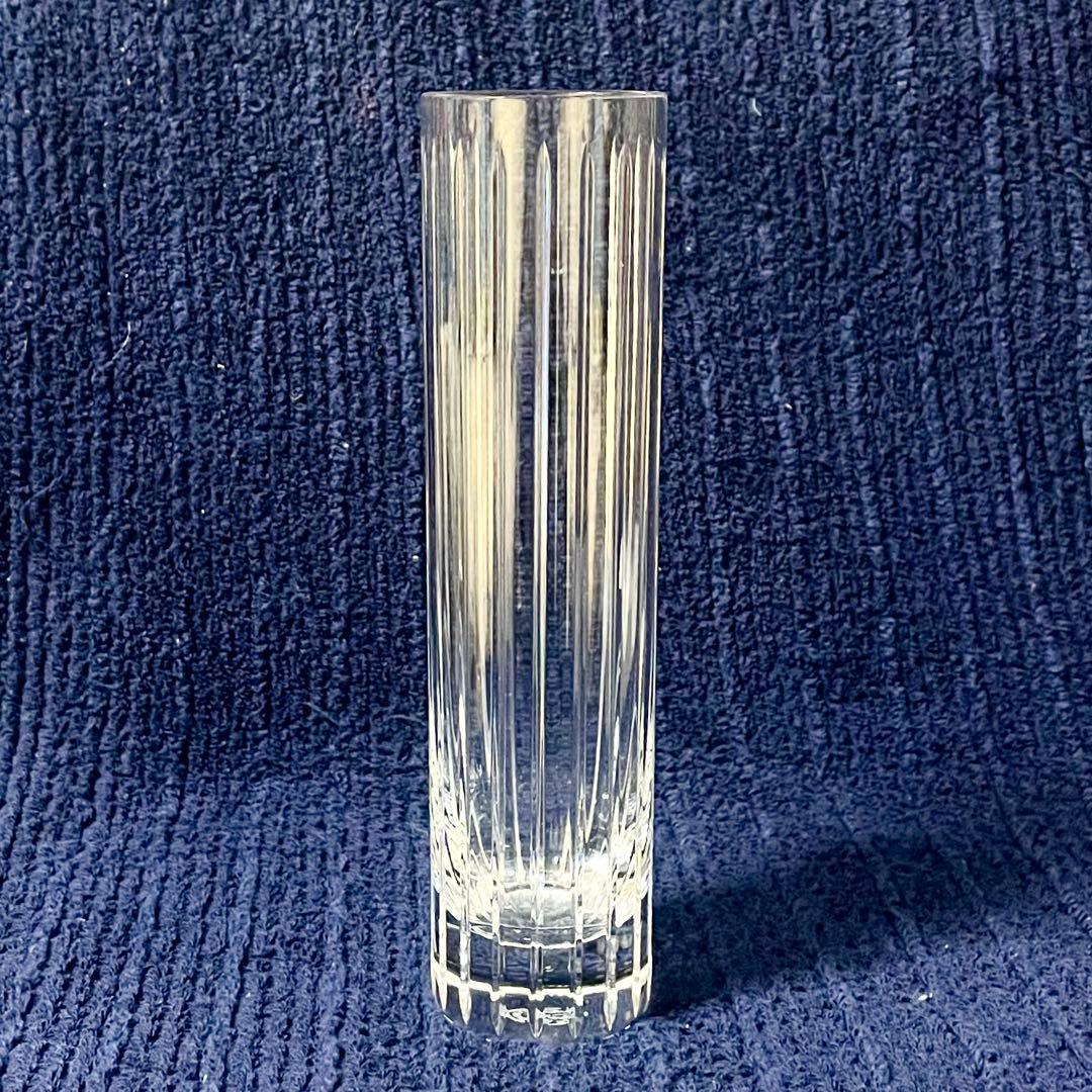 Baccarat バカラ ハーモニー　クリスタルガラス フラワーベース (美品)