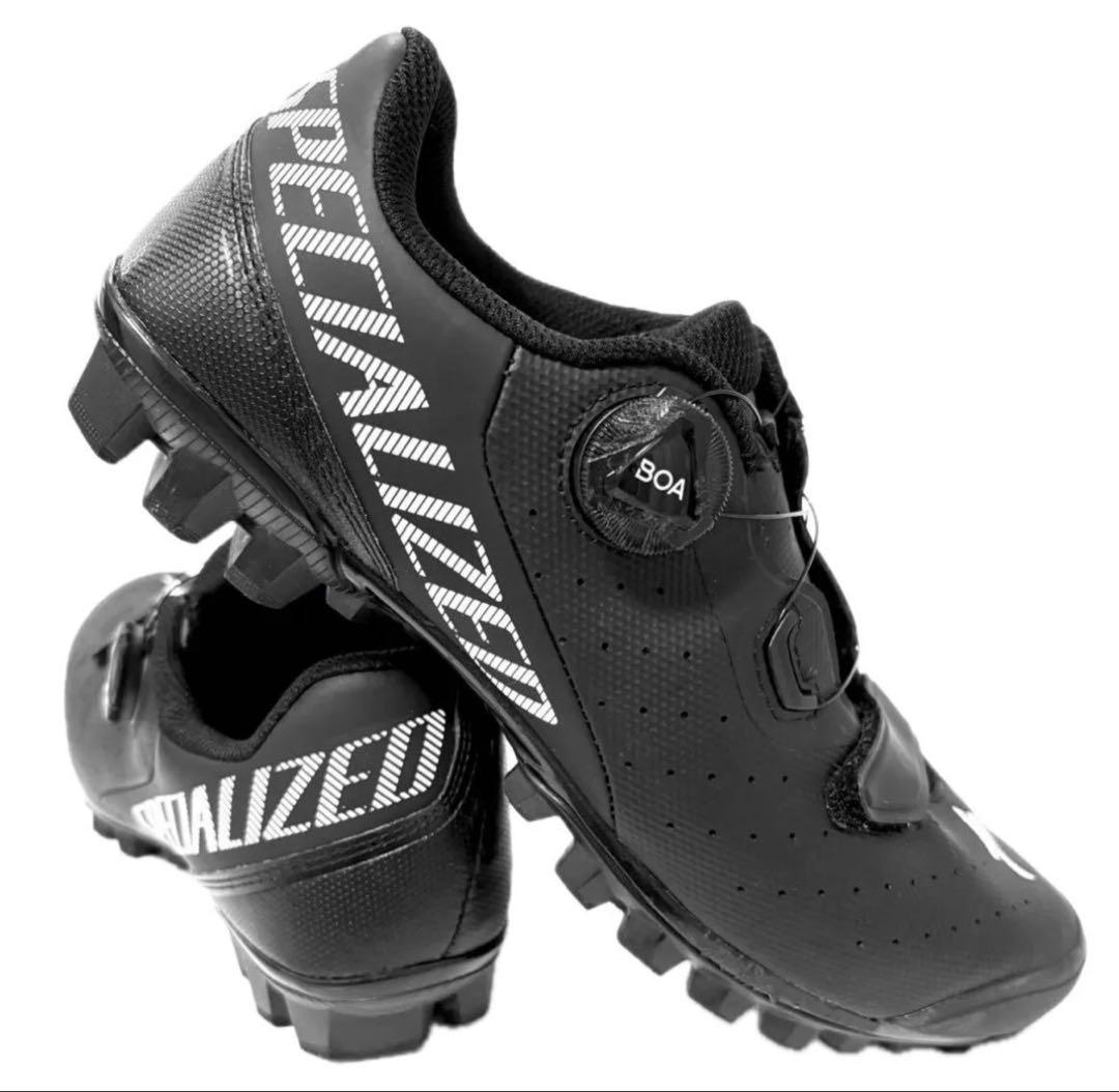 specialized spdシューズ、ペダルフルセット