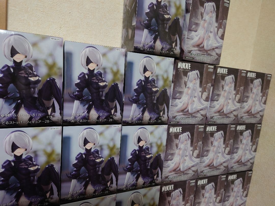 ニケ　シンデレラ　ニーアオートマタ　2B ぬーどるストッパー　計26個