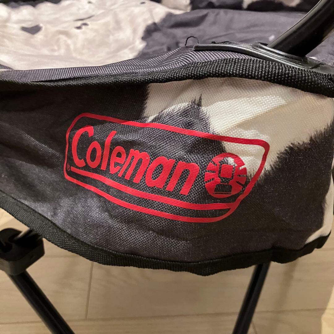 希少✨入手困難Coleman×BEAMS ハラコ柄 折畳みアームチェア 1人用