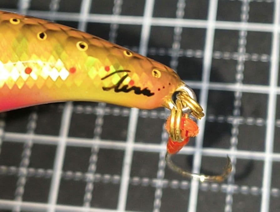 ハンドメイド　ミノー　約２グラム　値下げ中！！