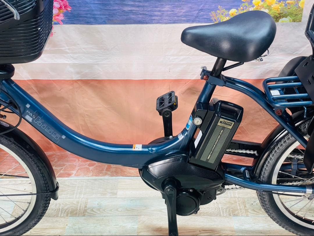 パスキス⭐️激レアモデル！ヤマハ子供乗せ電動アシスト自転車Y3426