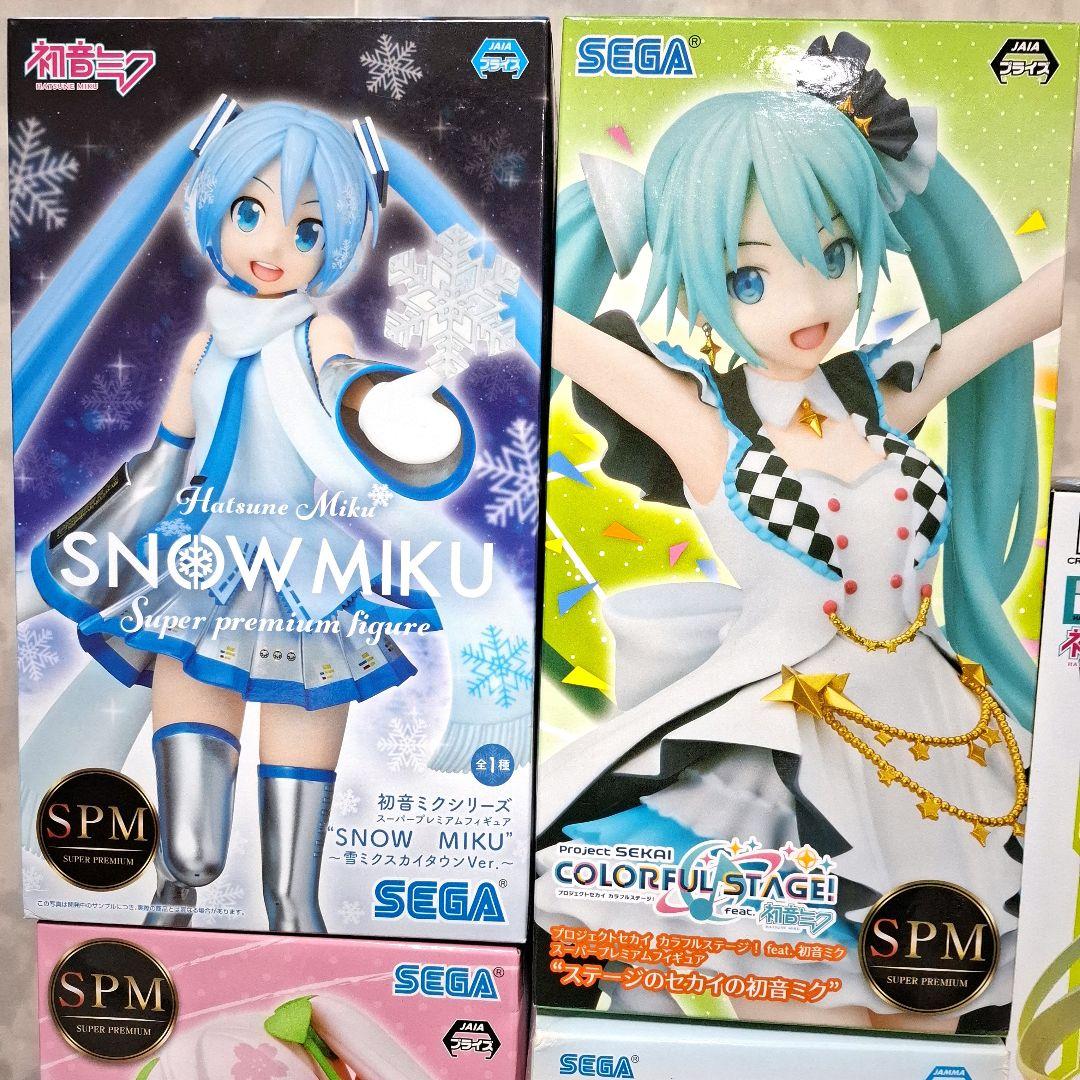 初音ミク フィギュア9点セット 未開封 雪ミク 桜ミク レーシングミク 他
