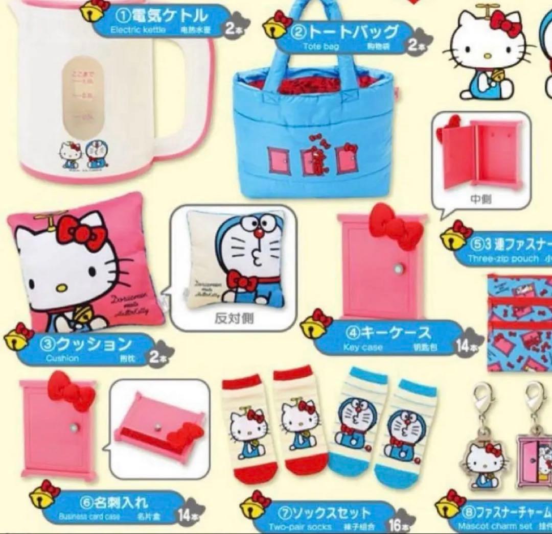 【新品】激レア ハローキティ ドラえもん 名刺入れ 収納ケース