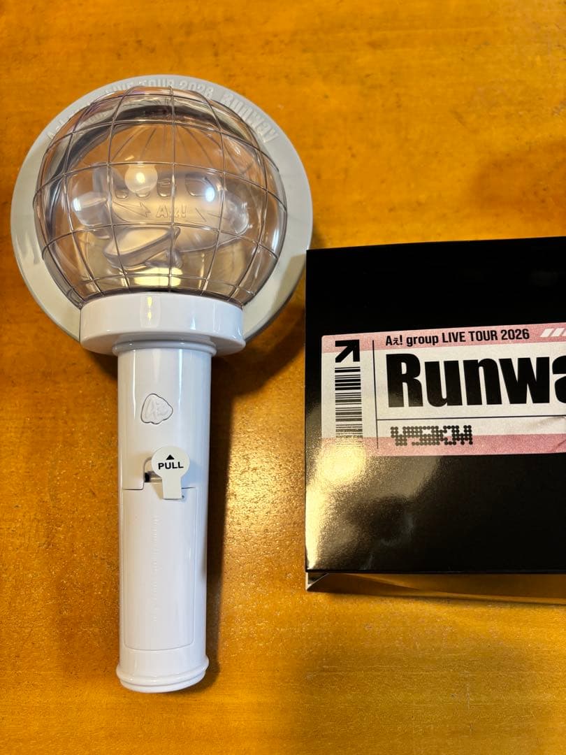 ２個！Runway LIVETOUR 2026 ペンライト Aぇ ! group