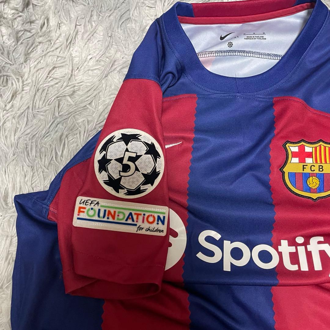 ロナウジーニョ　ユニフォーム　バルセロナ　レプリカ　Mサイズ　サッカー