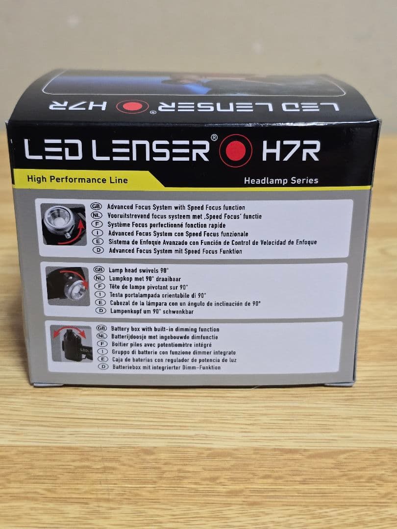 #1354 LED LENSER H7R ヘッドランプ