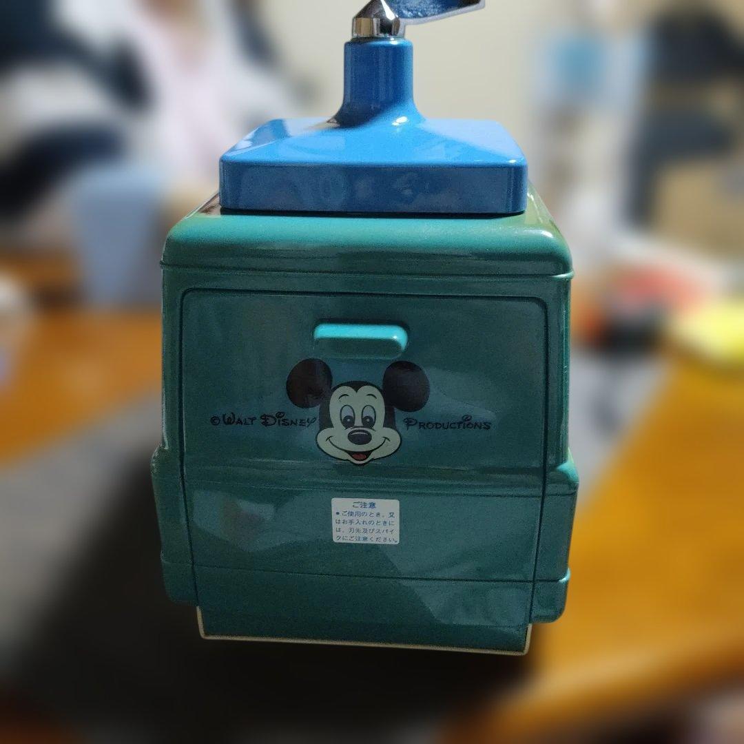 ヴィンテージ品 昭和レトロミッキーちゃんのかき氷機