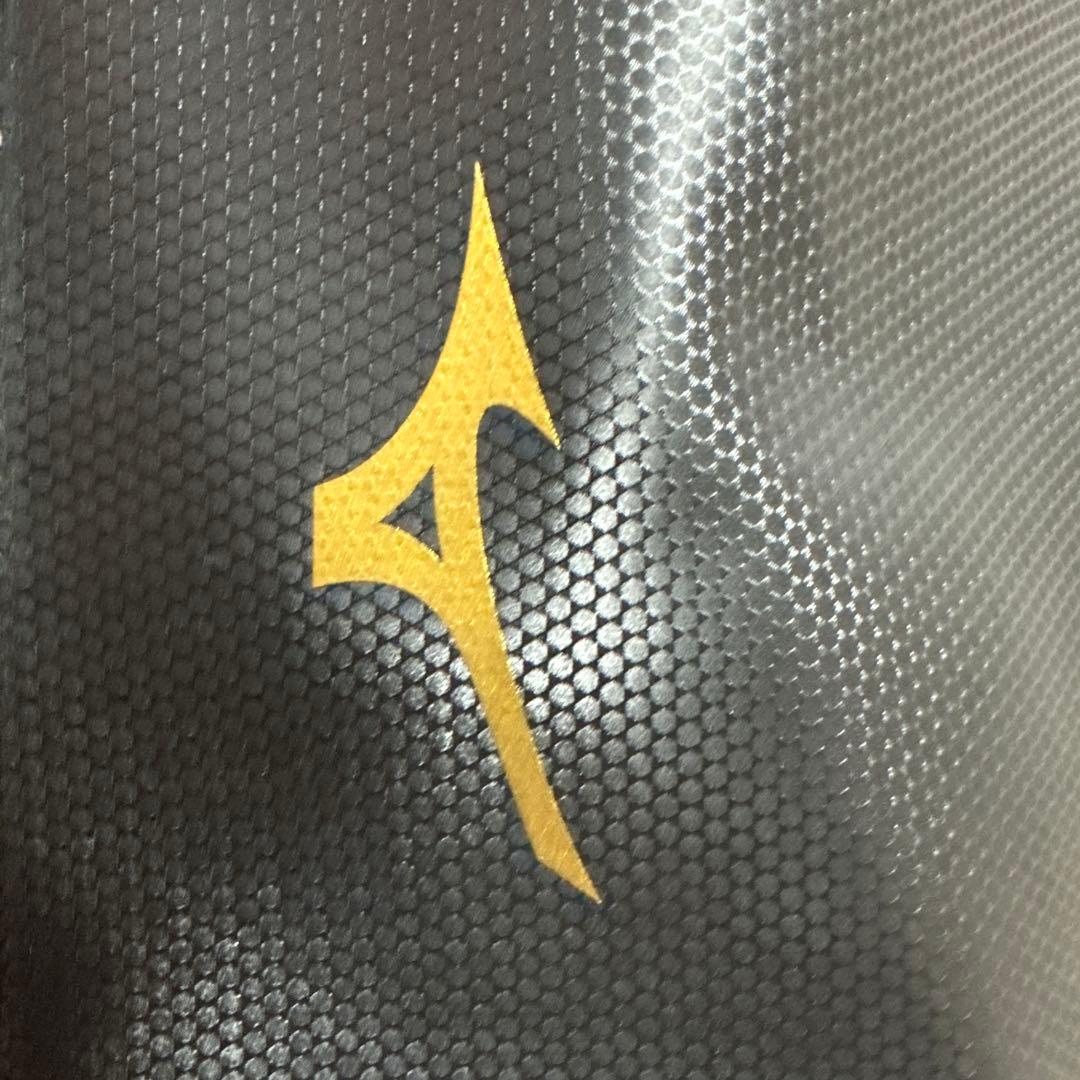 Mizuno スポーツリュック 黒/黄色