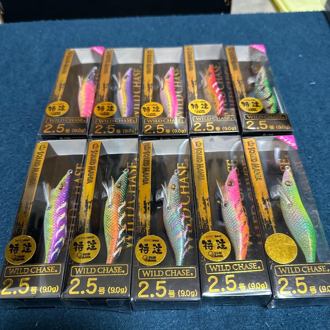 WILD CHASE エギ 2.5号 10個セット