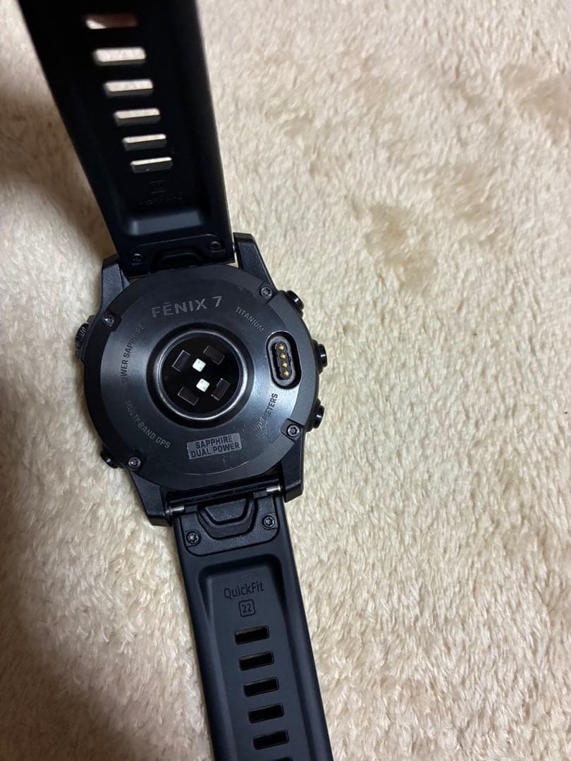 ガーミン　フェニックス7 dual power 美品　garmin