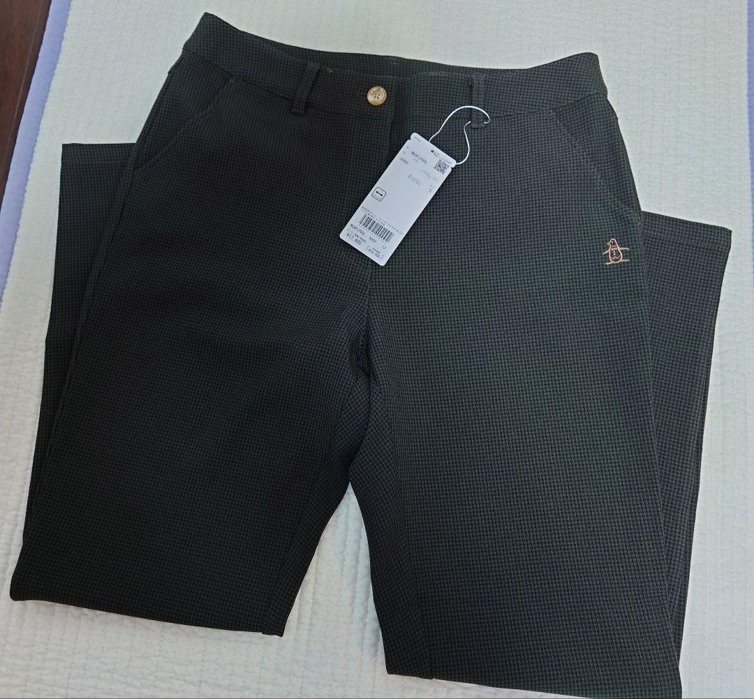 【未使用】Munsingwear 　千鳥チェック柄　レディース　パンツ