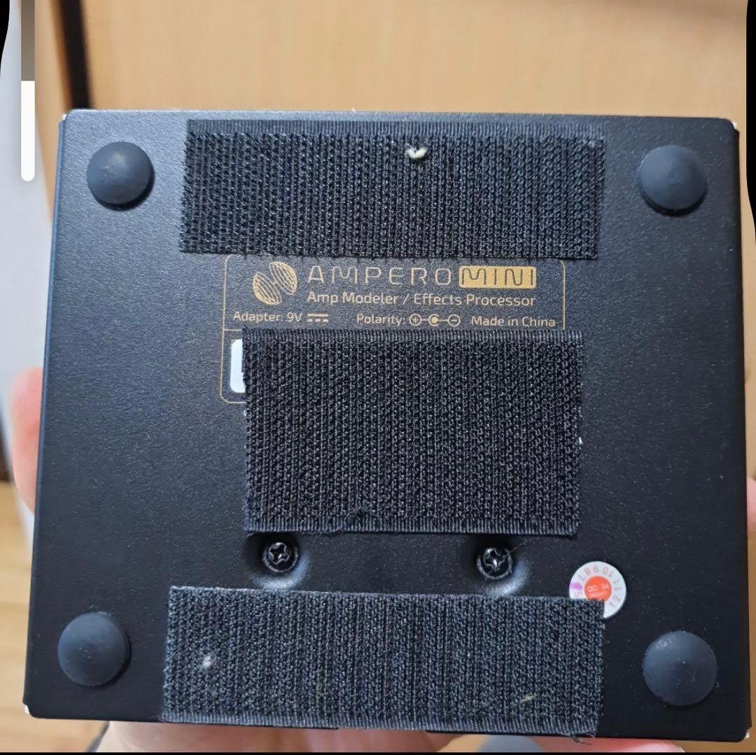 動作確認済み、Hotone Ampero Mini マルチエフェクター