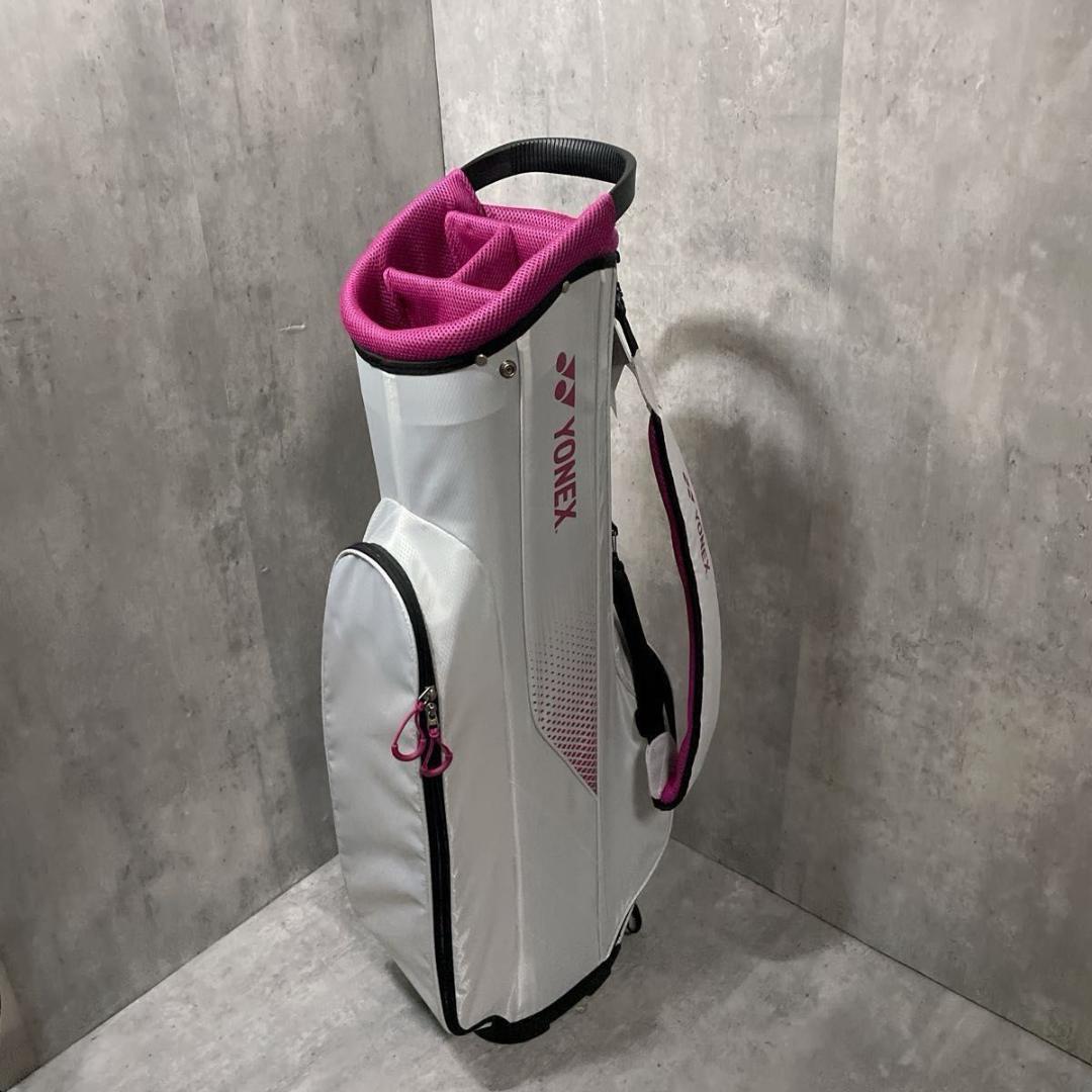未使用 YONEX ヨネックス ゴルフバッグ CB-3851 軽量モデル ピンク