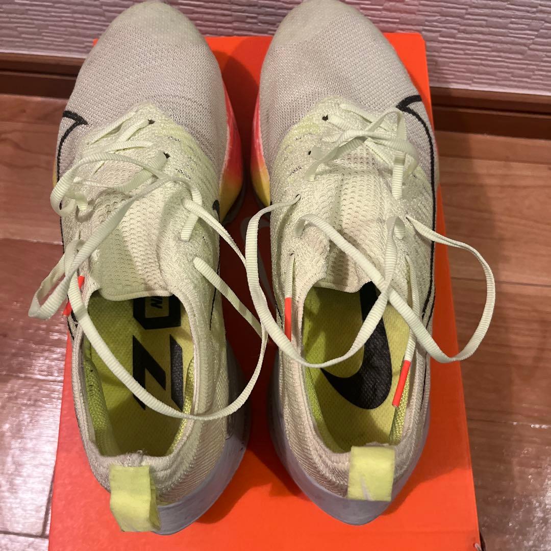 NIKEアルファフライオリンピックカラー　エアズームテンポネクストライトイエロー