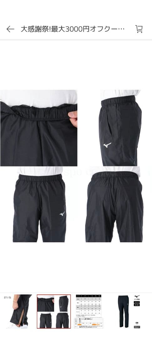 メンズ ミズノ ロングパンツ ウィンド ウインドパンツ ブランド Mizuno
