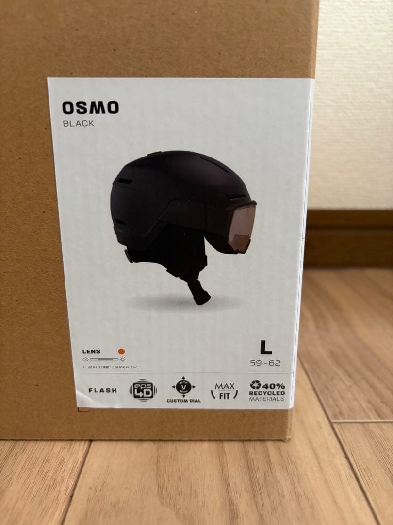 SALOMON OSMO ヘルメット ブラック Lサイズ