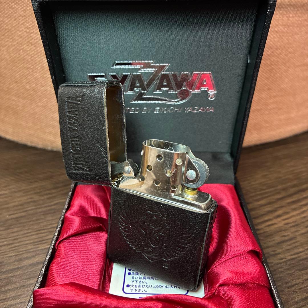 矢沢永吉 レザーZIPPO ライター ジッポー