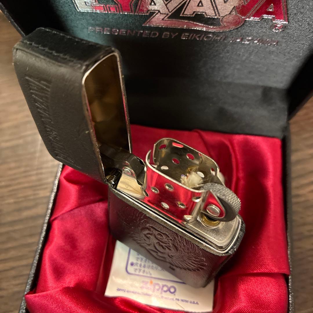 矢沢永吉 レザーZIPPO ライター ジッポー
