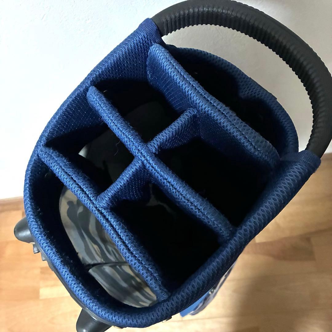 AZROF アズロフ スタンド型 軽量 キャディバッグ カモフラージュ柄