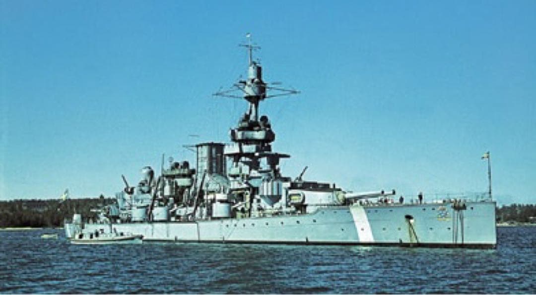 海防戦艦スヴェーリエ 装甲板製