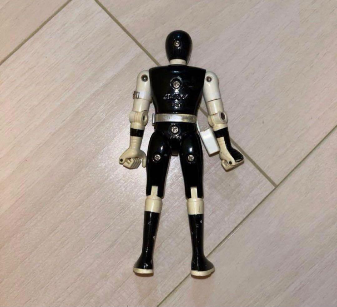 1987年 光戦隊マスクマン ブラックマスク 超合金 昭和 フィギュア 当時物
