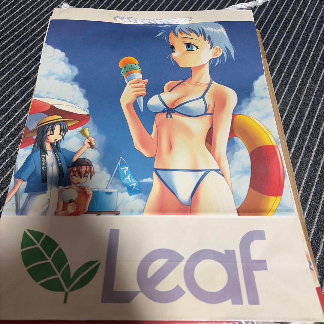 昔のLeafのコミケグッズ