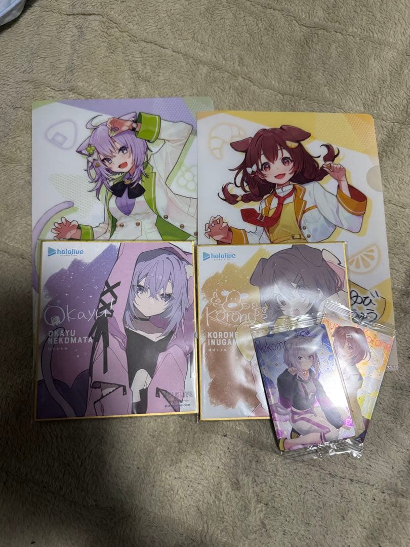 おかころ引退品 キャラクターグッズセット ぬいぐるみ アクリルスタンド