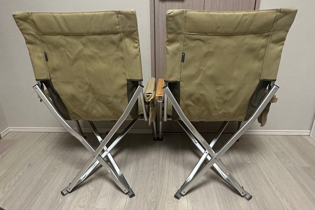 スノーピーク　ローチェア30カーキ 二脚セット　おまけ付き