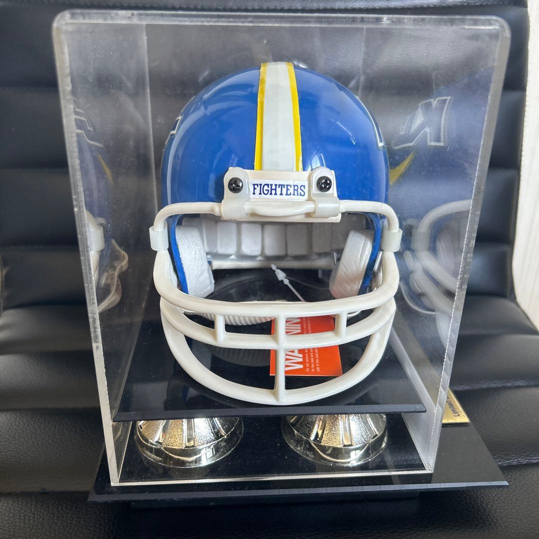【非売品】関西学院大学アメフト部2000年記念ミニヘルメットオブジェ シリアル有