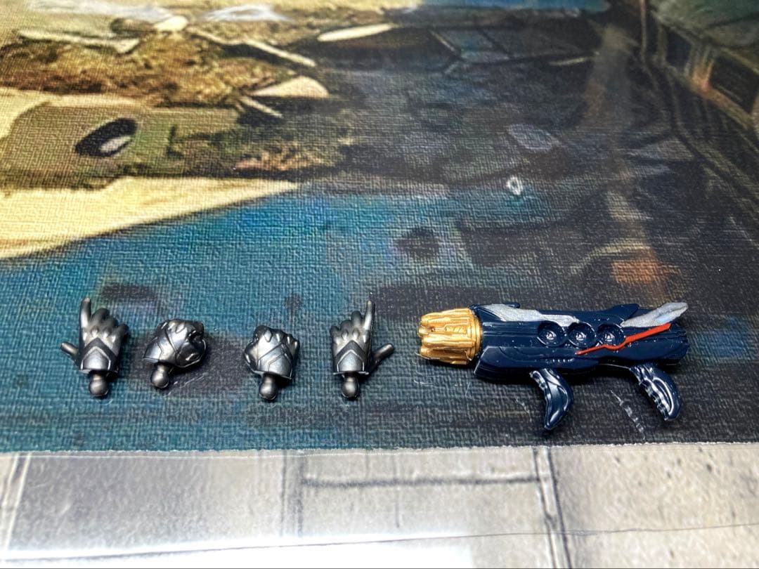 仮面ライダー アクションフィギュア　ゼッツ　カタストロム　塗装品