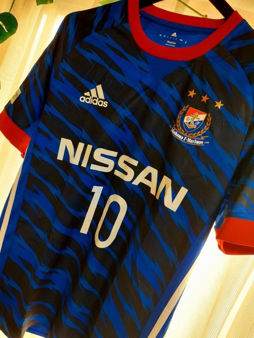 【美品】⭐adidas⭐横浜 F・マリノスユニフォーム 齋藤学 背番号10番 M