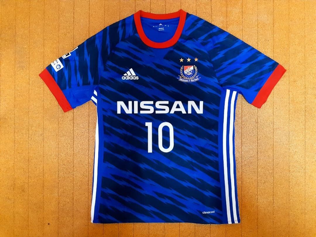 【美品】⭐adidas⭐横浜 F・マリノスユニフォーム 齋藤学 背番号10番 M