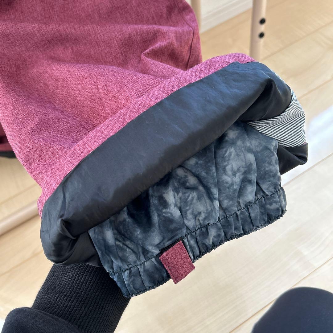 【美品】ベスト風レイヤード　スノーボードウェア　スノボウェア　S