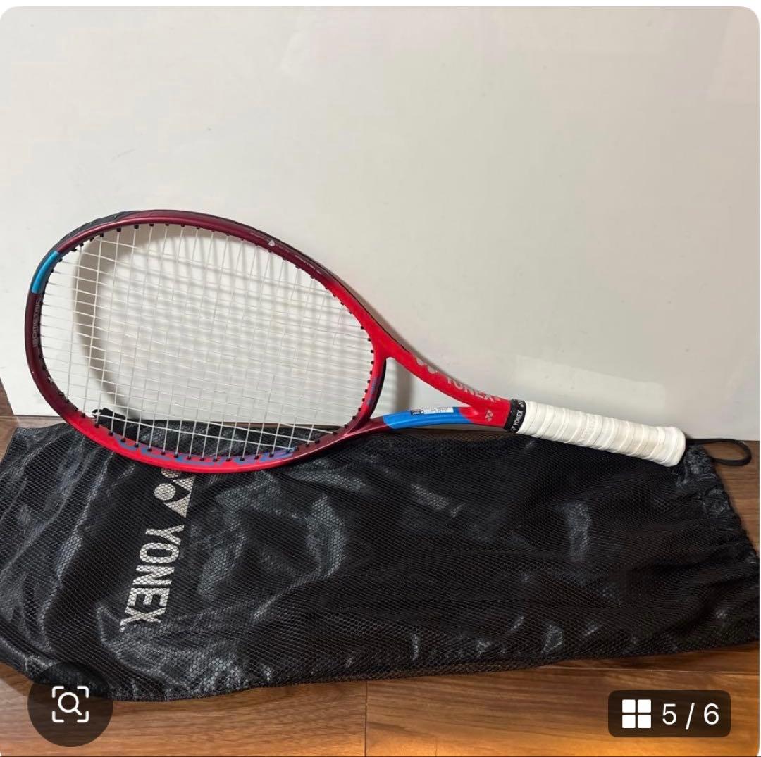 YONEX テニスラケットVCORE game 硬式　袋付き
