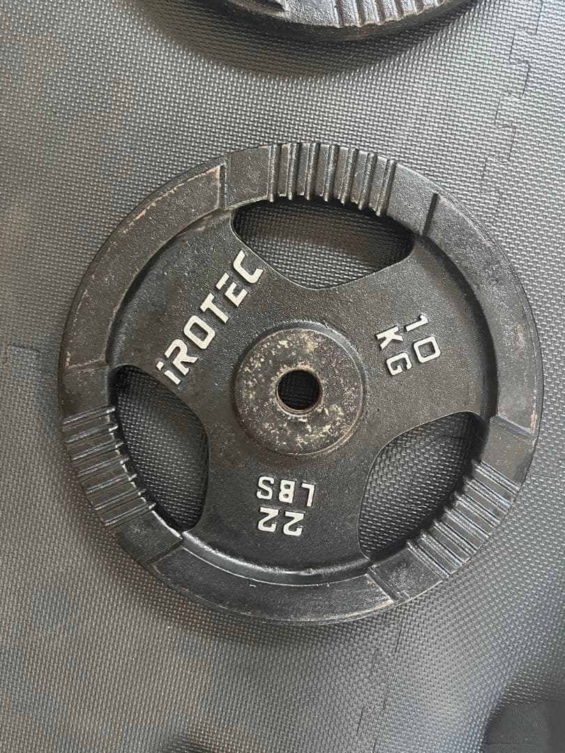 iROTEC 10kg プレート2枚（合計20kg）