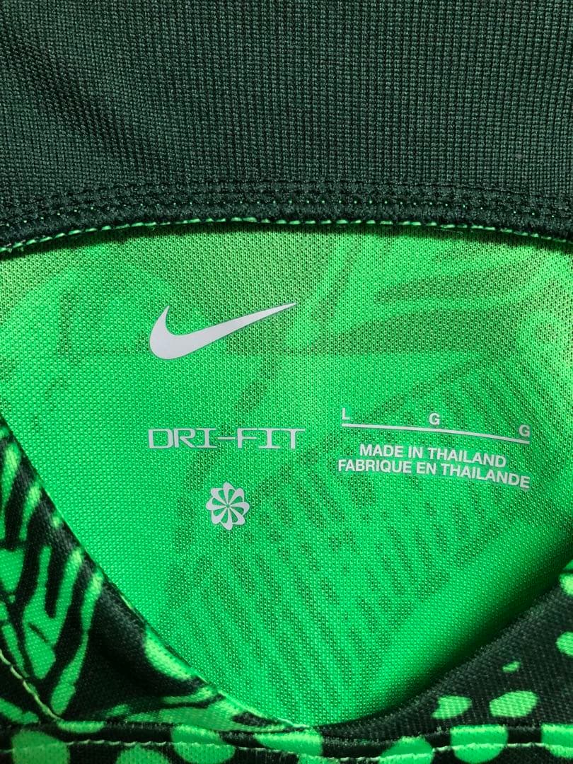 【タグ付き新品未使用】ナイジェリア代表 Nike サッカーシャツ