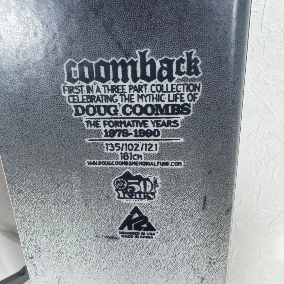 K2 coomback 181cm スキー板