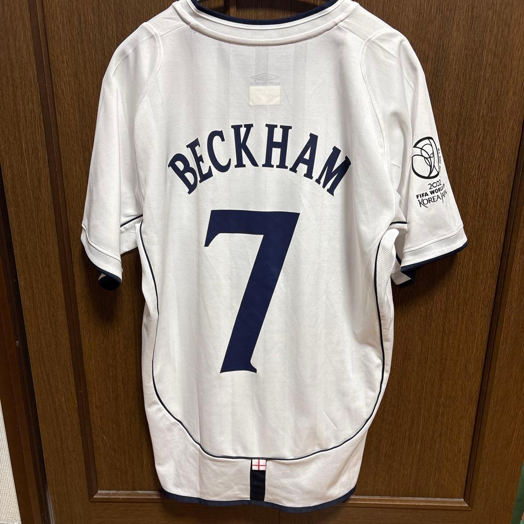 イングランド代表　ベッカムユニフォーム