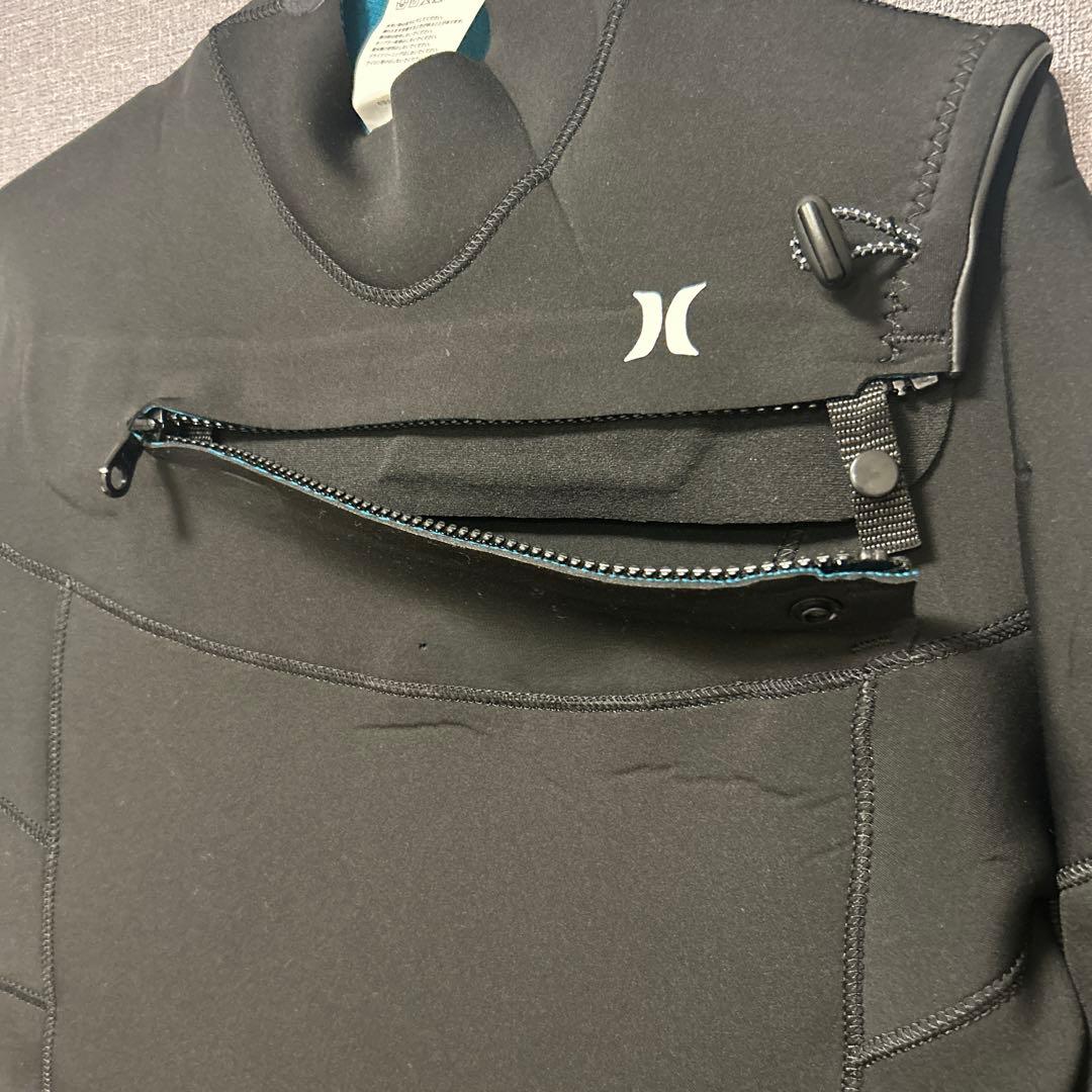【未使用】Hurley ハーレー フルスーツ MLサイズ チェストジップ