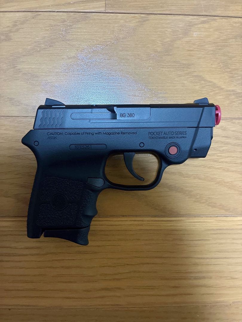 【美品】ボディーガード380 ガスガン　動作確認の試し撃ちのみ　サブ愛銃にも